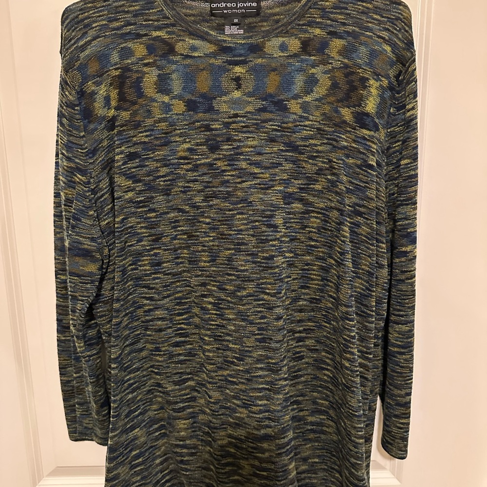 Andrea Jovine Multicolor Long Sleeve Shirt